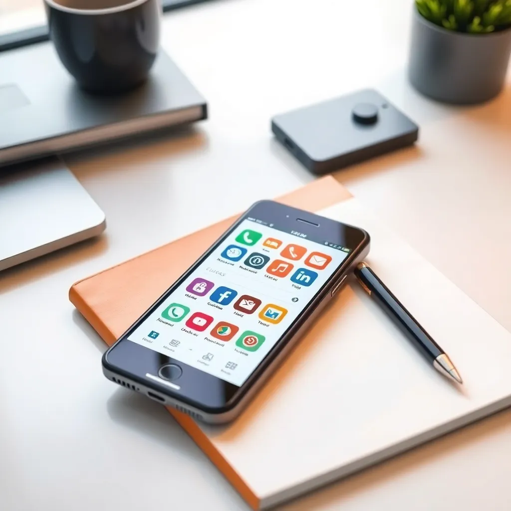 Professional die werkt aan bureau met laptop en notities